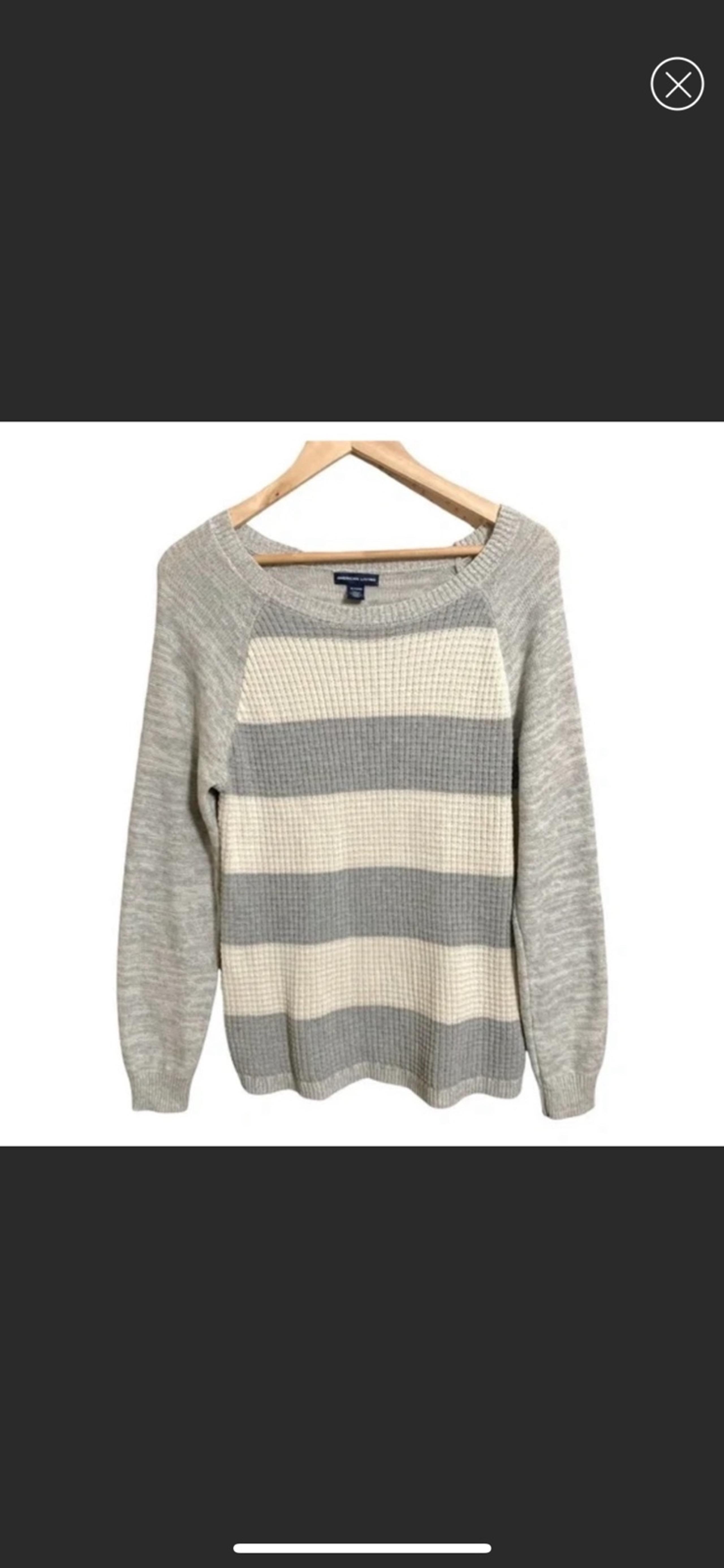 American Living Long Raglan Sleeved Women Sweater size PS