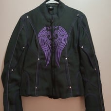 Women's Vance Leather Motorcycle Jacket Size XS