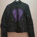 Women's Vance Leather Motorcycle Jacket Size XS
