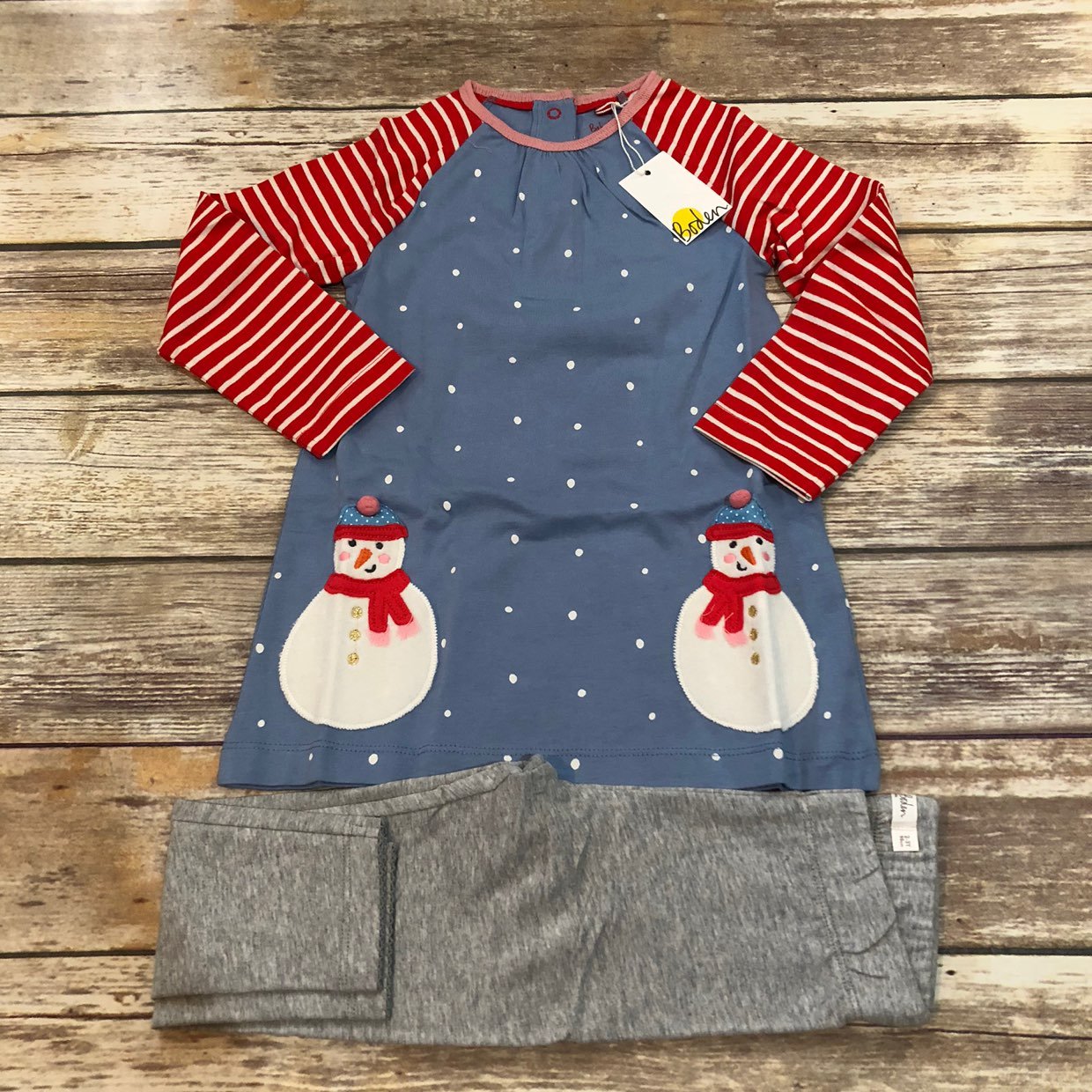 Mini Boden snowman Playset
