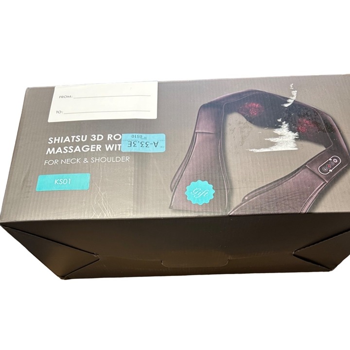 Shiatsu 3D Rotation Massager For Neck and Shoulder / Car / Office / Chair 2701