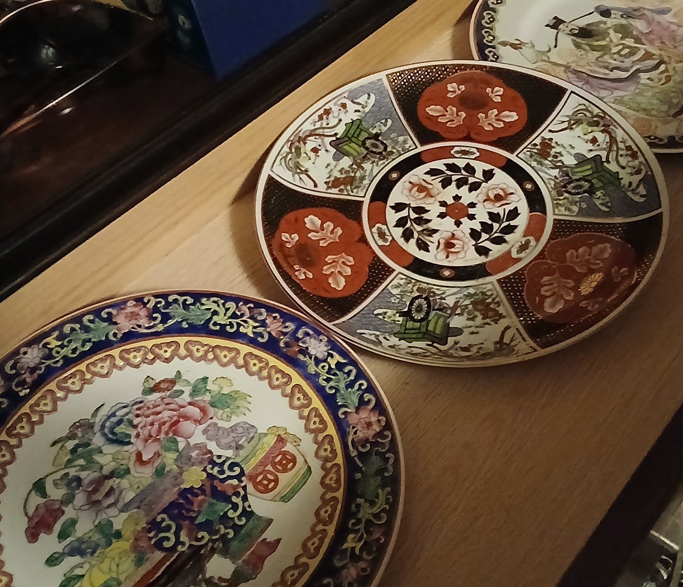 Decorative Imari Japanese Plate Porcelain x3 | Art , Artwork , Decor , Home