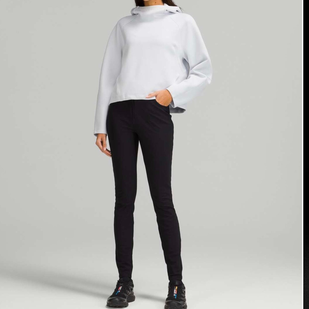 EUC Lululemon City Sleek 5 Pocket 7/8 Pant size 27 Black