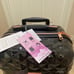 BEBE Elle black rose carry-on