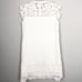 VINEYARD VINES | White Cap Lace Shift Dress High Neckline Women’s Size 6