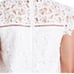 VINEYARD VINES | White Cap Lace Shift Dress High Neckline Women’s Size 6