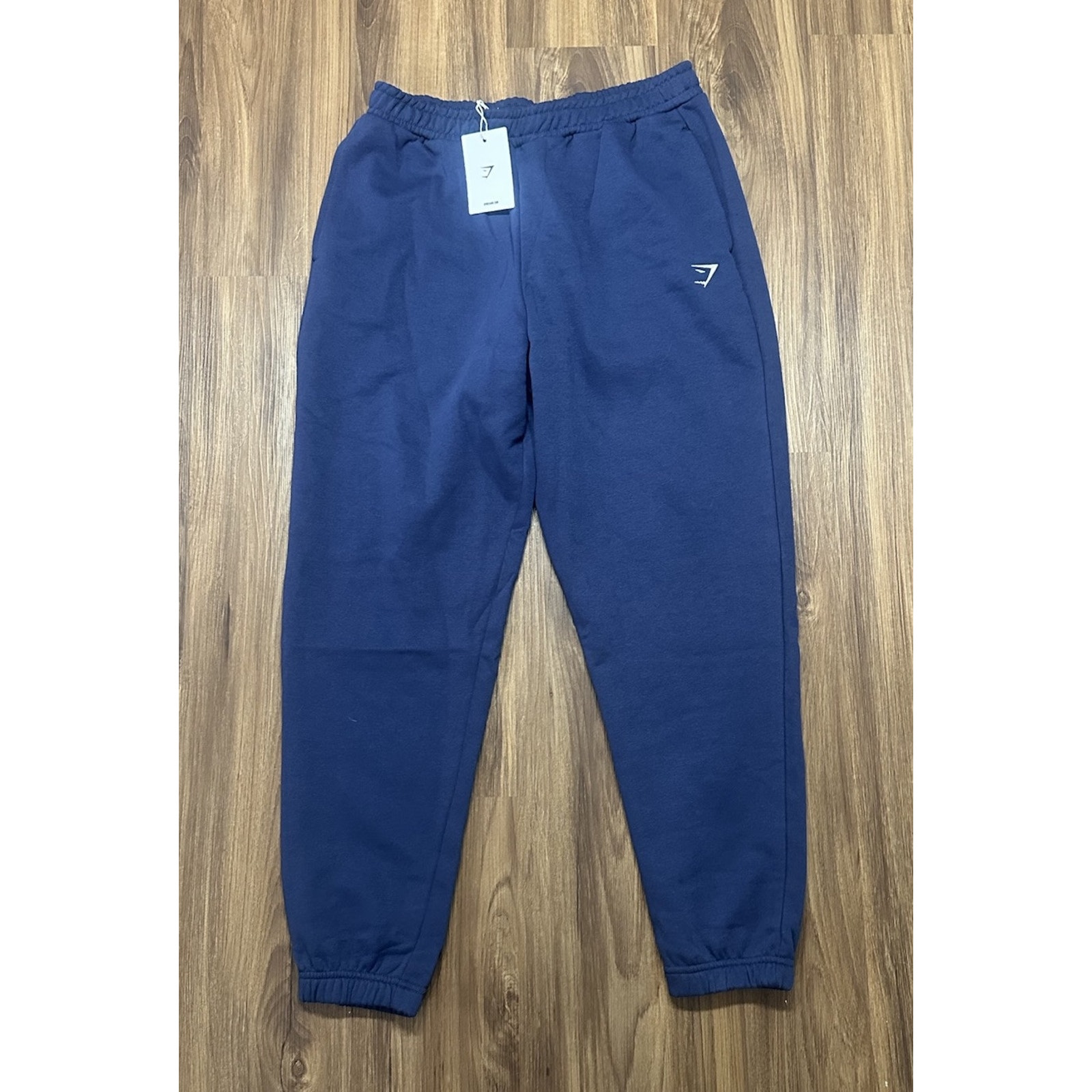 GYMSHARK Men's Activewear Apparel Training Fleece Jogger Sweatpants Navy Sz M