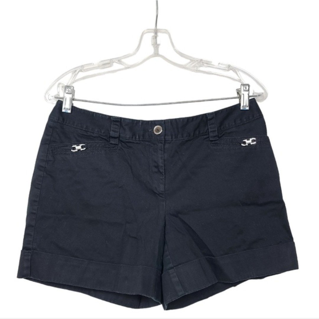 White House Black Market Black Shorts 8
