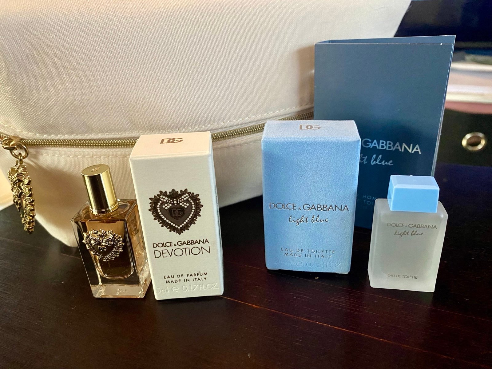 Dolce Gabbana Light Blue Eau set