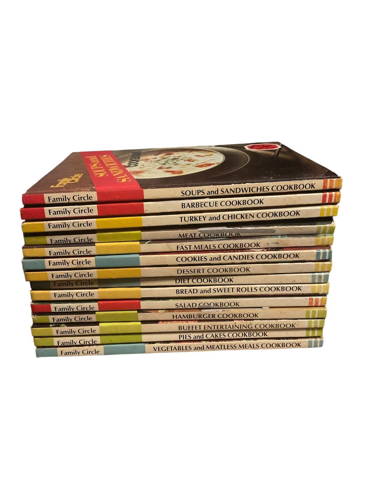 Books family circle cookbooks