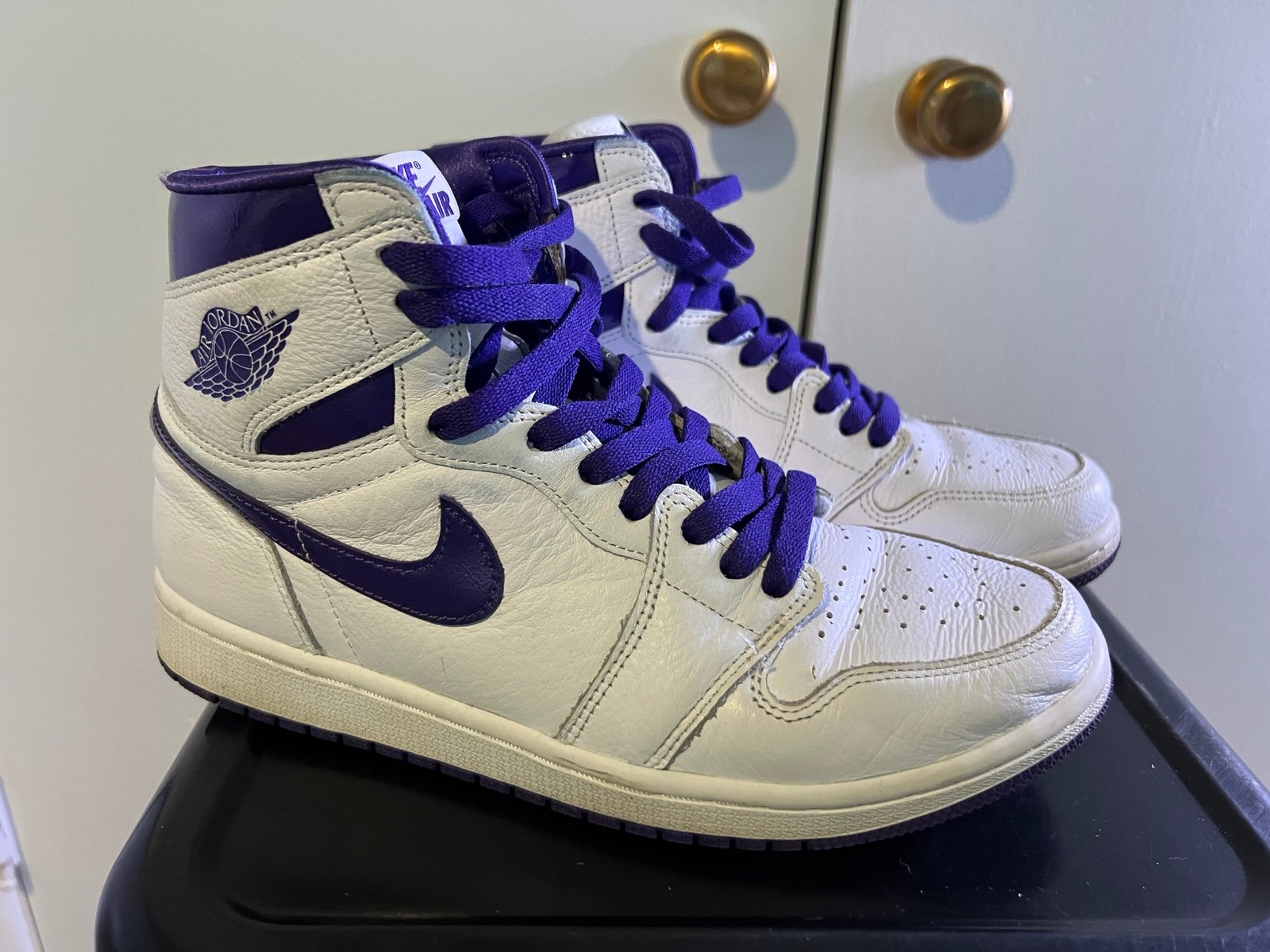 Purple Jordans