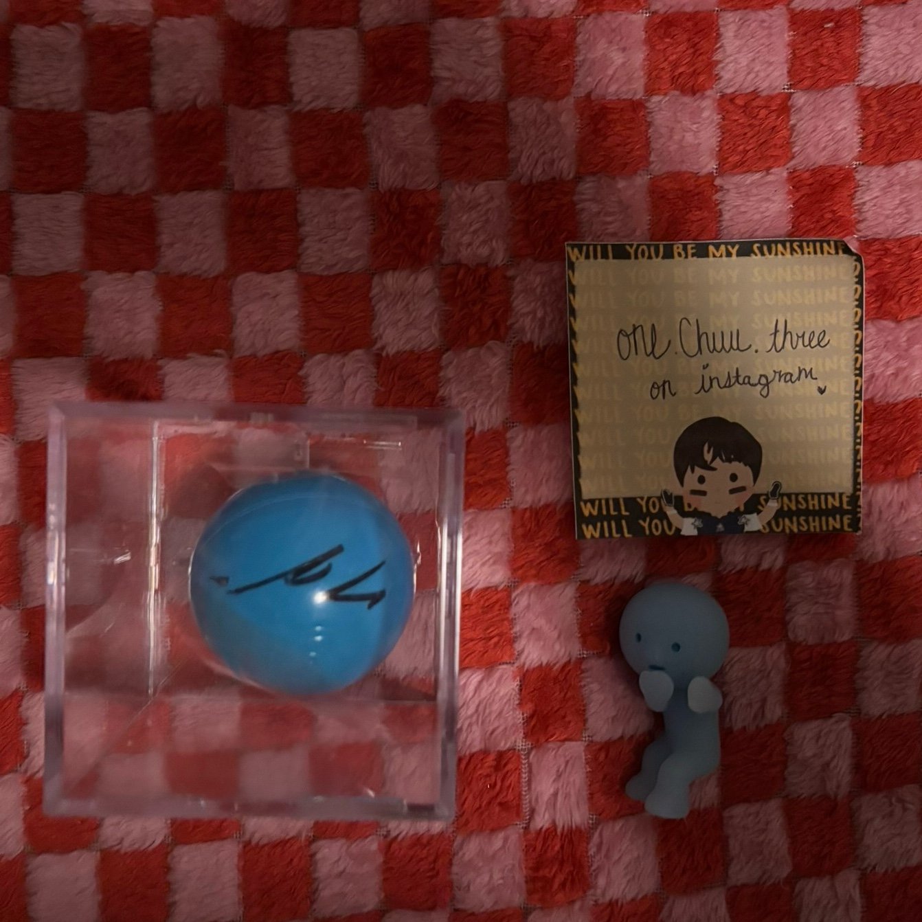 signed the boyz juyeon ball
