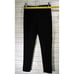 Theory Women's Sz Sm Yoke Stretch Leggings Blk Ink Solid Elastic Waist Pull On