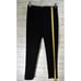 Theory Women's Sz Sm Yoke Stretch Leggings Blk Ink Solid Elastic Waist Pull On
