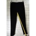 Theory Women's Sz Sm Yoke Stretch Leggings Blk Ink Solid Elastic Waist Pull On