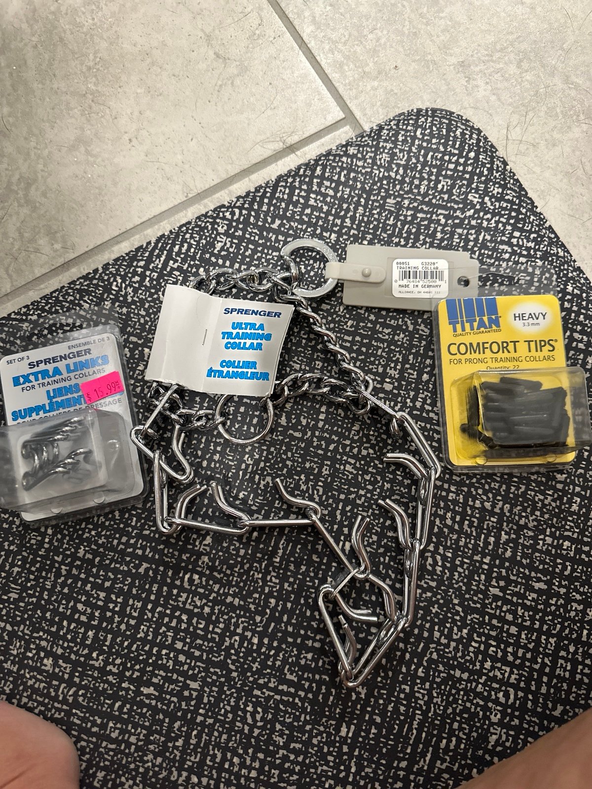 Herm Sprenger Training prong collar