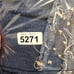 L'Agence Blue Angelique Studded Cropped Jeans - Size 31