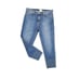 L'Agence Blue Angelique Studded Cropped Jeans - Size 31