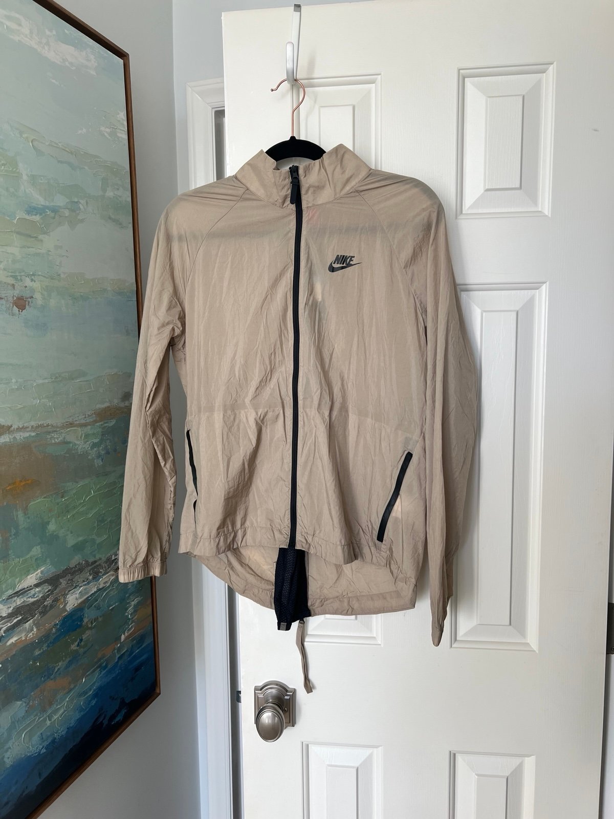 Nike Windbreaker Back Zip Jacket