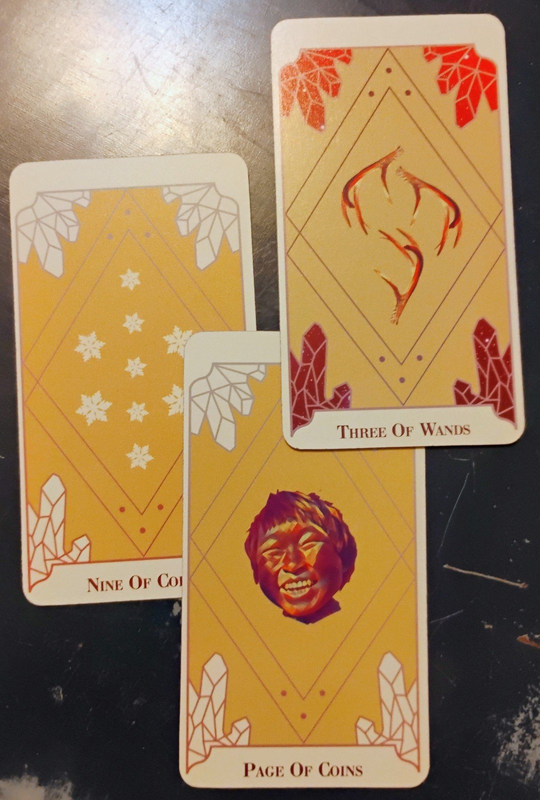 Rare Limited Edition The Lonely Ice Tarot Deck, Guilded Sides, First Edition