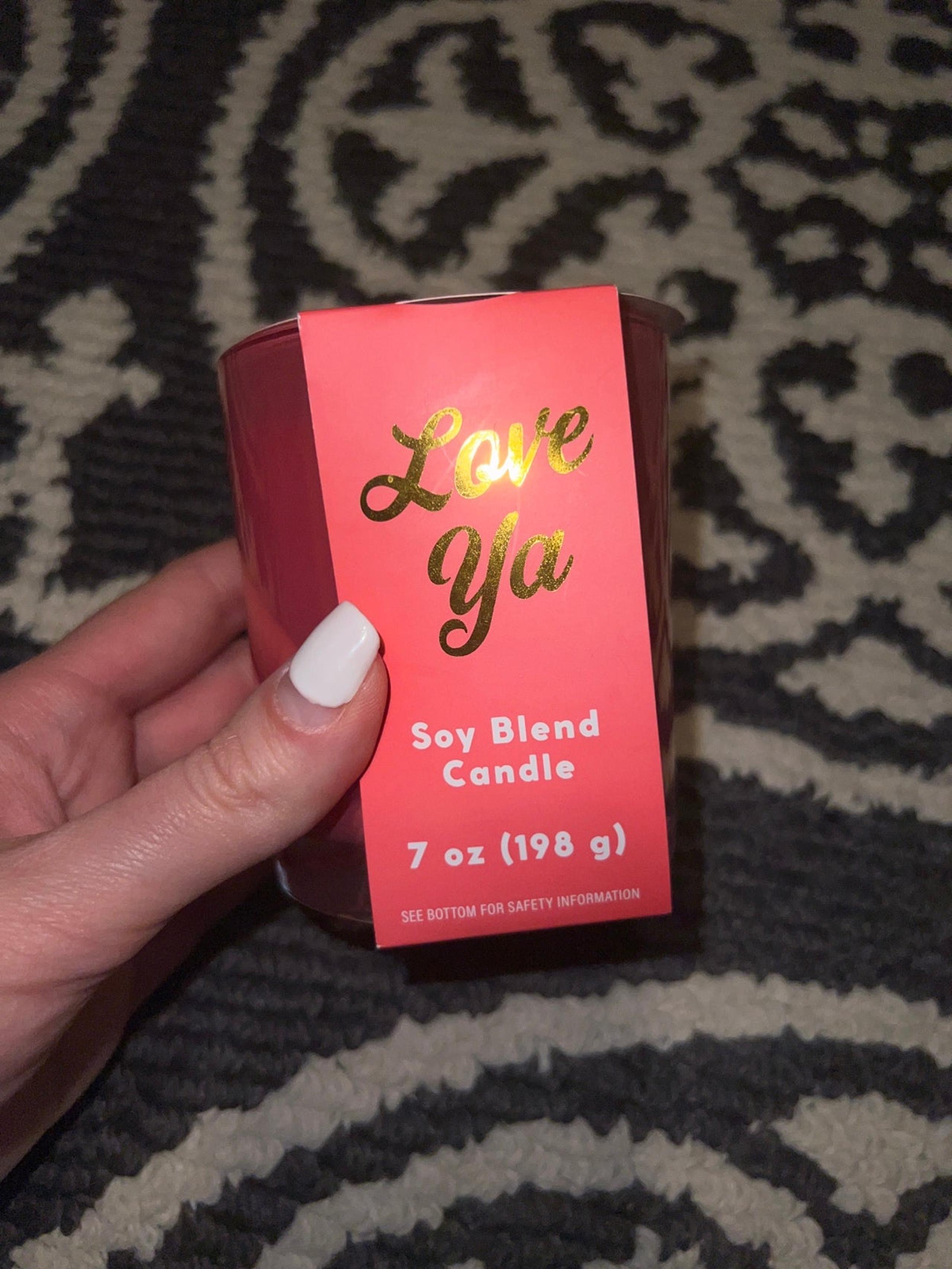 Opalhouse love ya soy blend candle