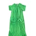 Vintage Chantel Green Short Sleeve Belt Luxurious Bath Robes