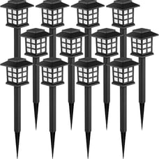 Solar Outdoor Lights LED Solar Lights 12 Pack