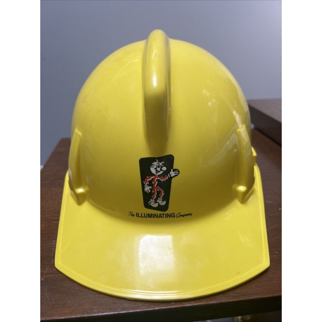 Vintage Reddy Kilowatt The Illuminating Company Shockgard Helmet