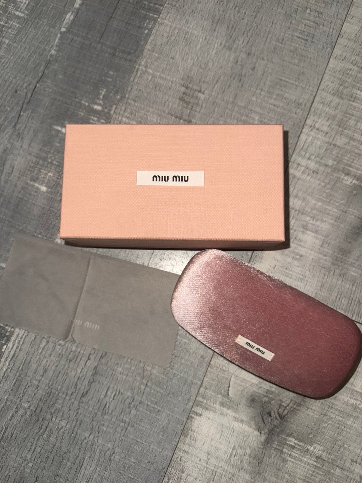 Miu Miu Sunglasses Case with Box