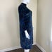 Maeve Women's Size 1X Blue Constance Velvet Floral Midi Dress Dark Romantic Boho