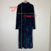 Maeve Women's Size 1X Blue Constance Velvet Floral Midi Dress Dark Romantic Boho