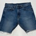 Levi’s Men’s 511 Frayed Blue Denim Jean Shorts Size 34