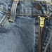 Levi’s Men’s 511 Frayed Blue Denim Jean Shorts Size 34