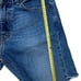 Levi’s Men’s 511 Frayed Blue Denim Jean Shorts Size 34