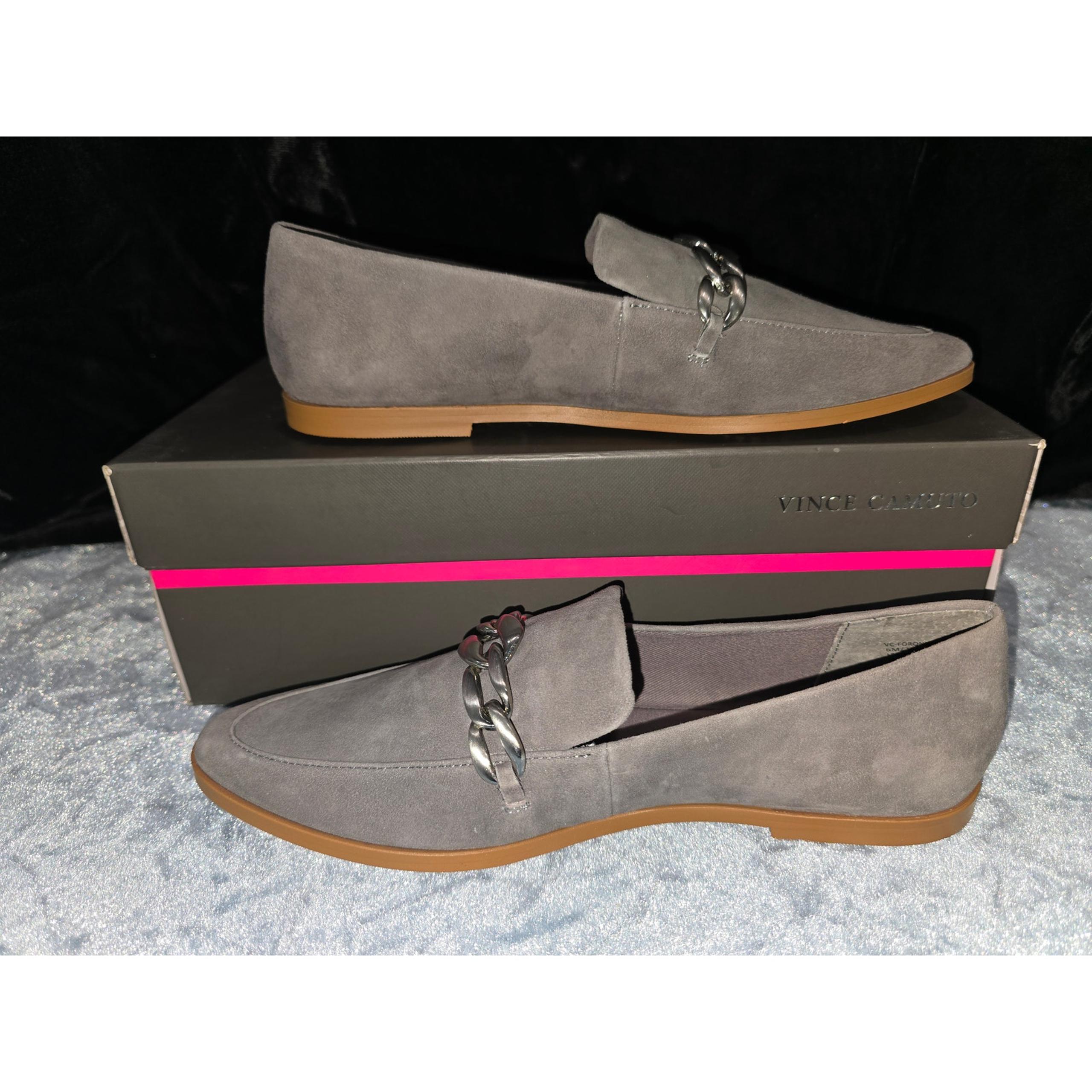 *Vince Camuto* Women's 6M - Foronni Flat Loafer - Smokey - NIB