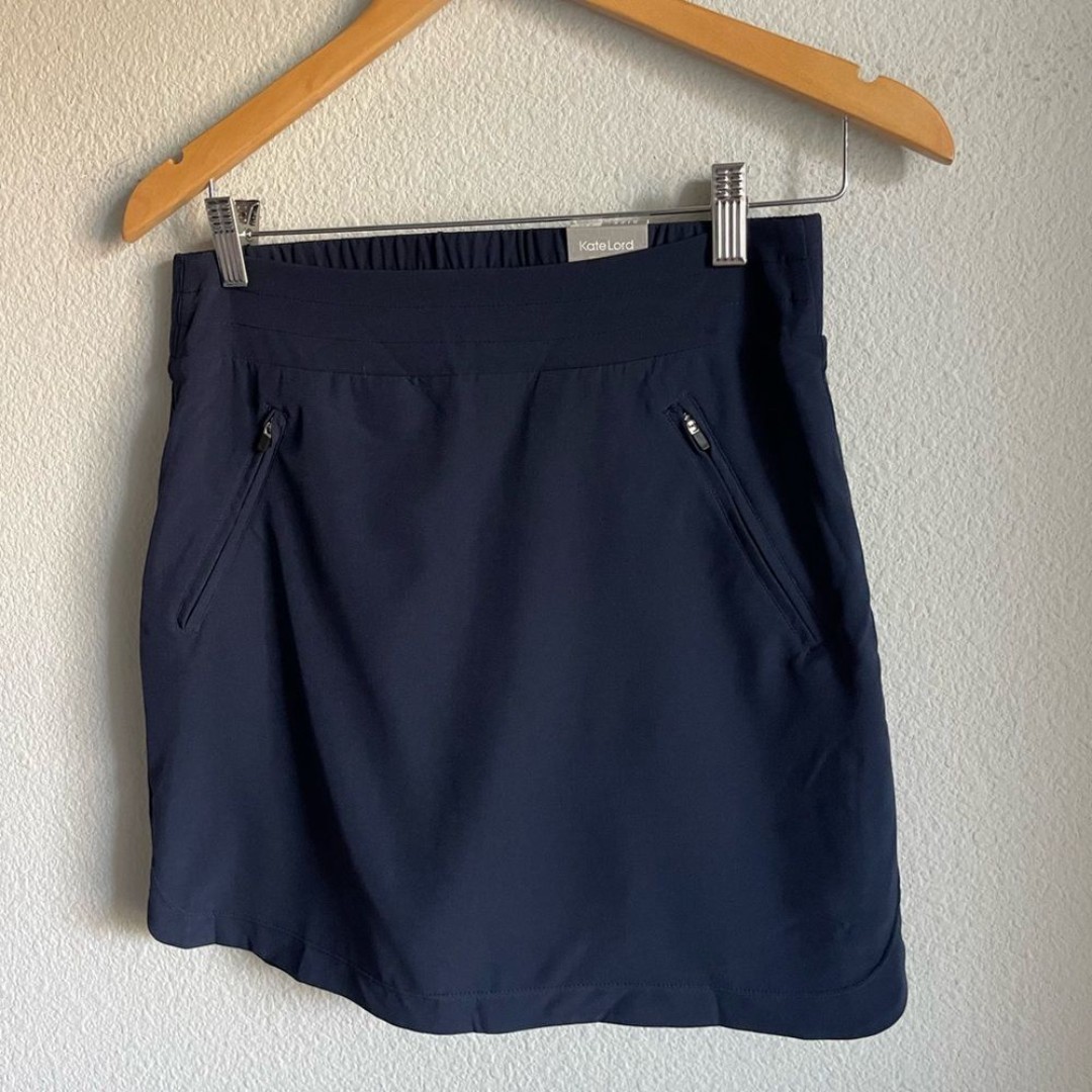 NWT Kate Lord Quintessential Golf Skort in True Navy