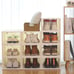Set of 6 Stackable Shoe Storage Boxes