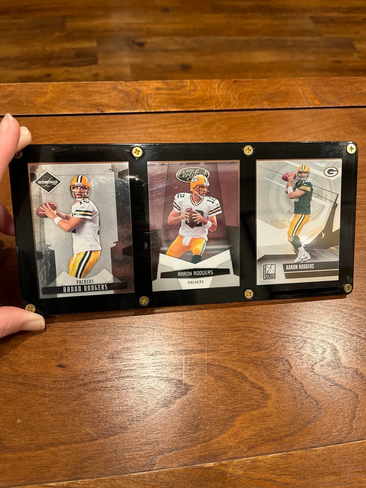 Aaron Rodgers football cards