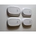 CORNING WARE Sidekick Retro White 7 Warming Plates - set of 4