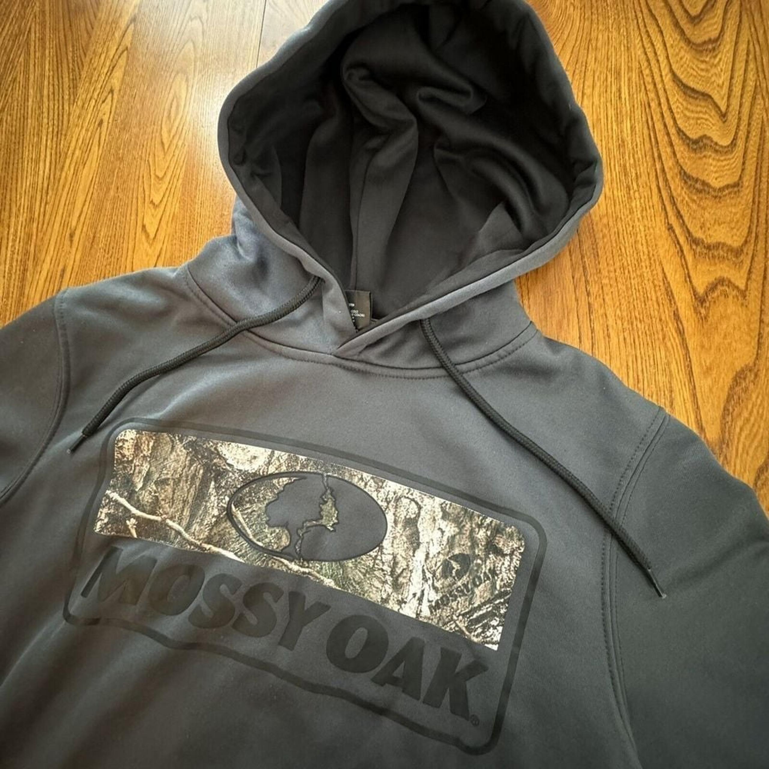 Mossy Oak Camo Pullover Sweatshirt Hoodie Men's Size Small