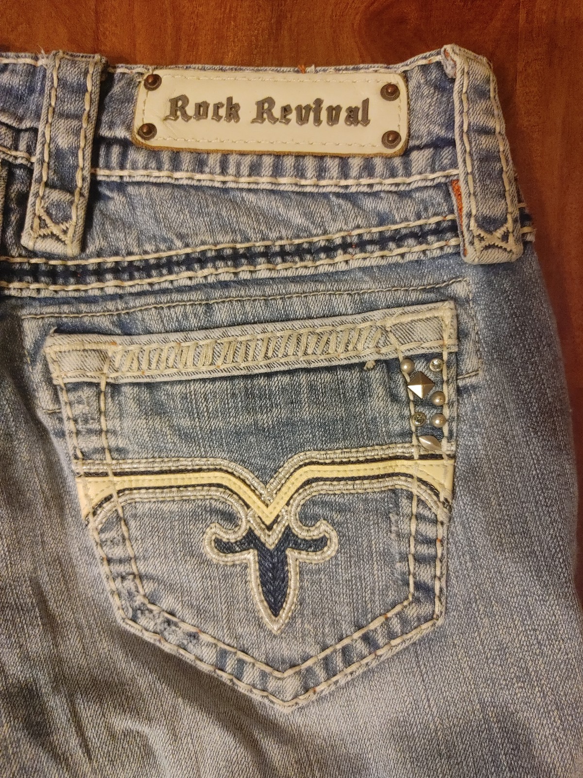Ladies Rock Revival Jeans Size 27x28