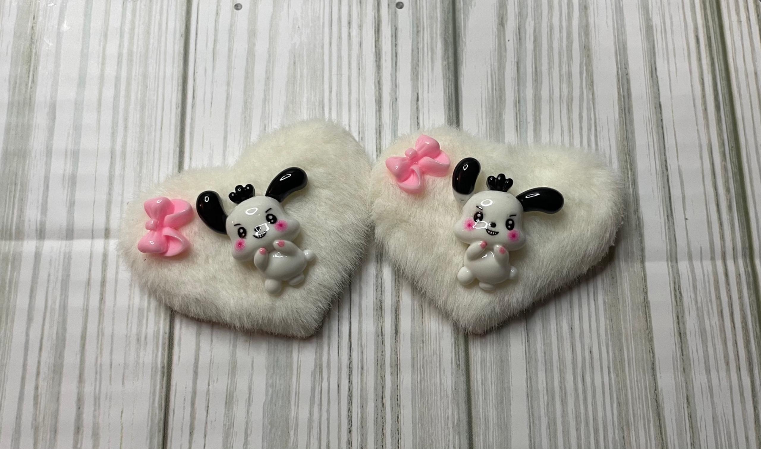 pochacco hair clips