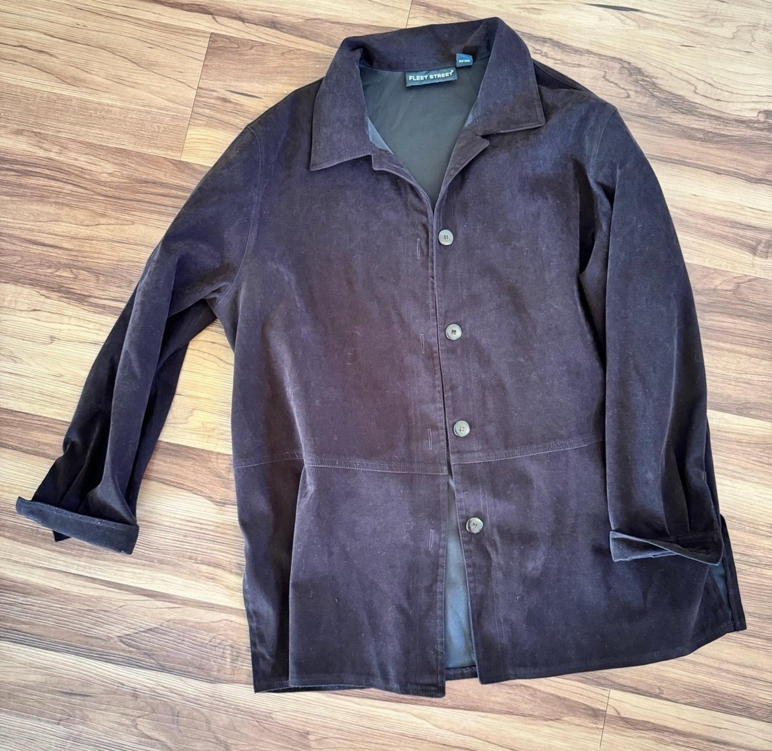 Fleet Street shacket button up