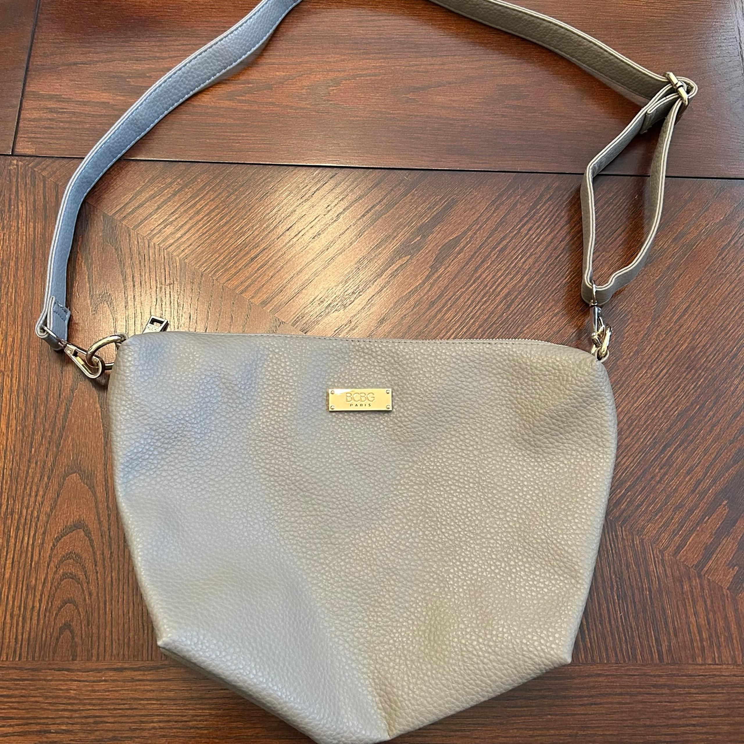 BCBG Gray Crossbody Hand Bag