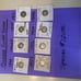 Vintage 8 Barber silver dimes