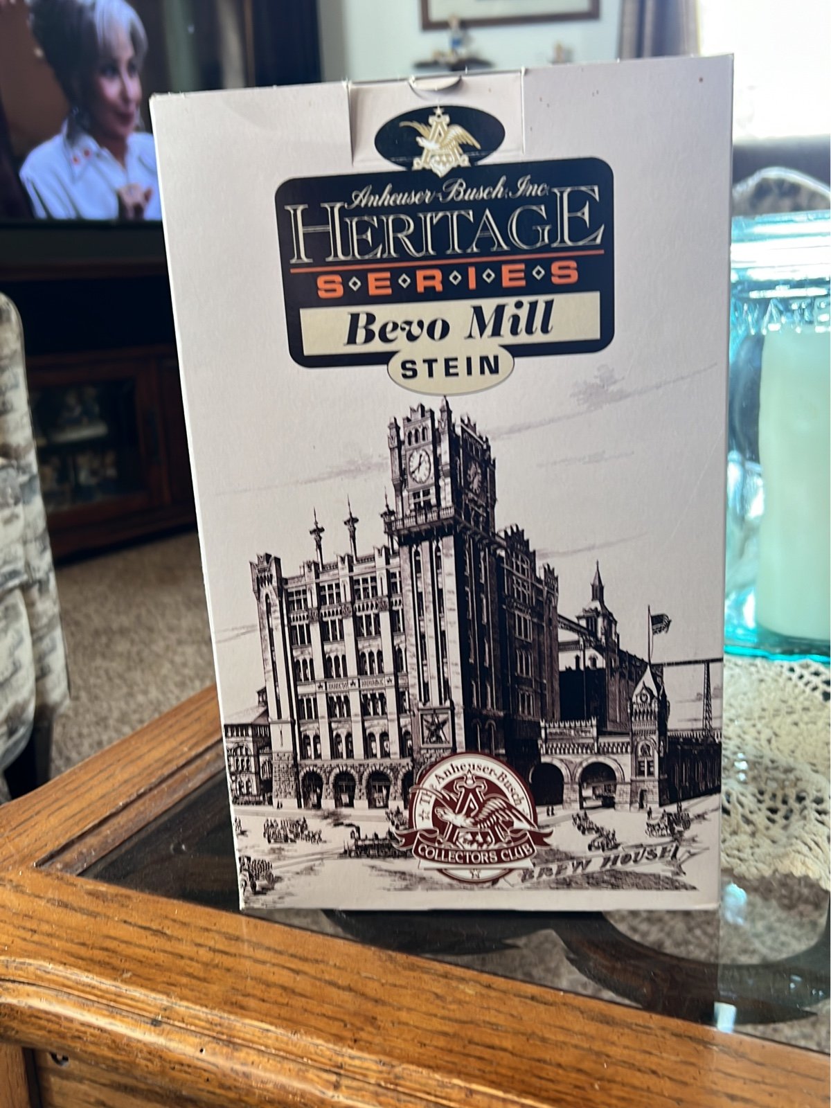 NIB Anheuser-Busch bevo mill stein