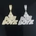 Iced Out Bag Boyz Fashion Necklace