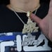 Iced Out Bag Boyz Fashion Necklace