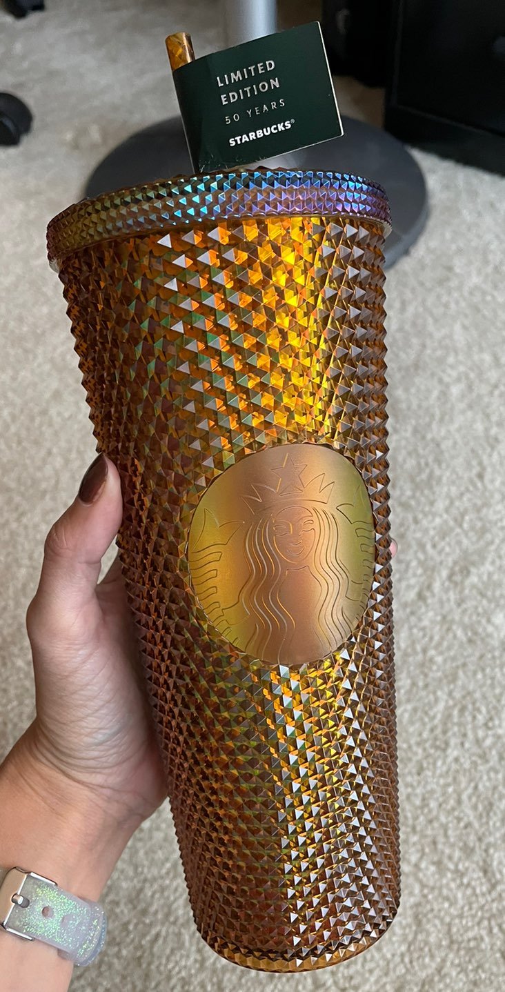 Starbucks Bronze Studded Cup 24 oz