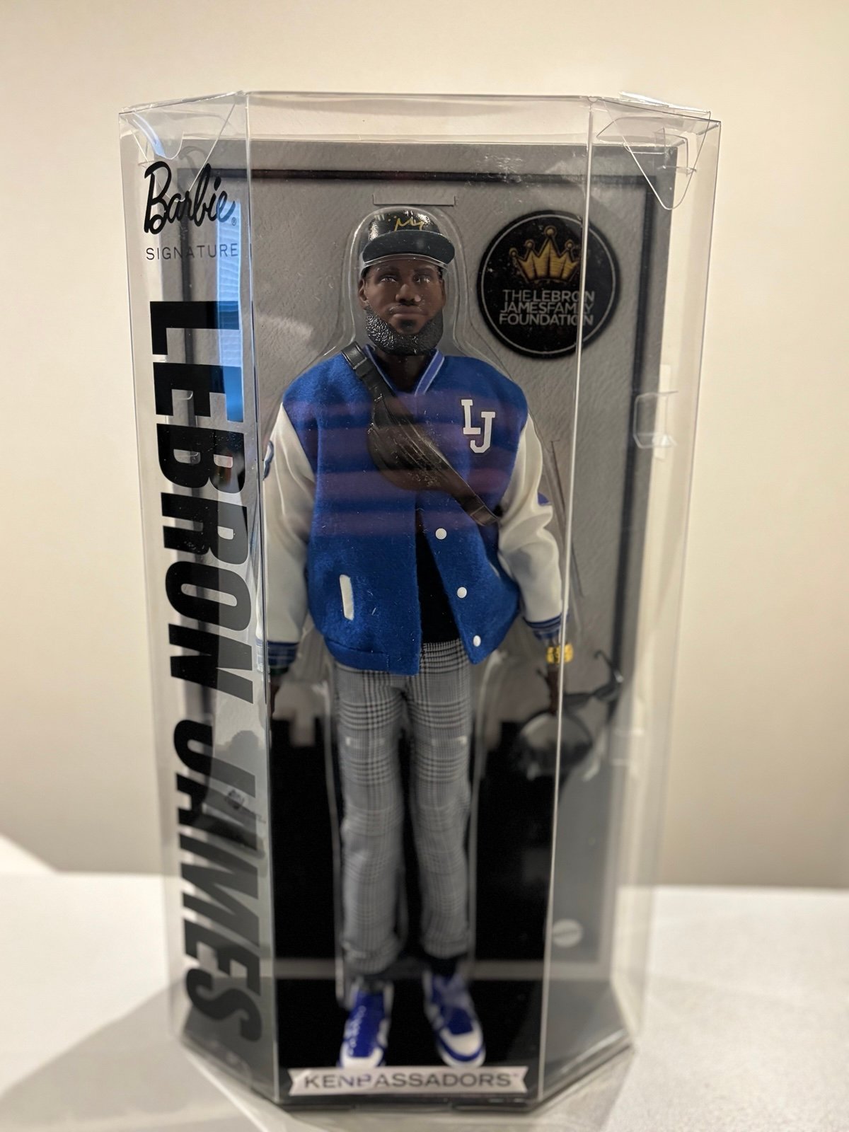 Mattel Barbie Signature Lebron James Kenbassadors Ken Doll HRM33 IN HAND